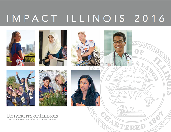 coverpage of Impact Illinois 2016 Report