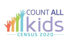 Census 2020 logo and the text, "Count All Kids"